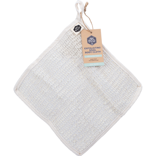 Ever Eco Exfoliating Sisal Body Cloth 100% Natural Fibres