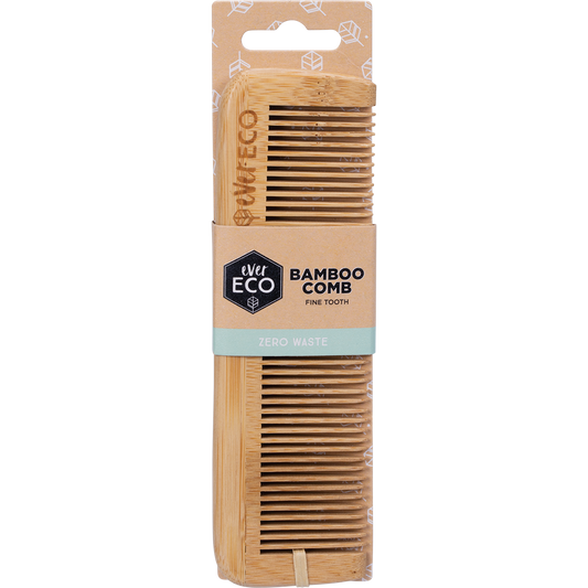 Ever Eco Bamboo Comb Fine Tooth