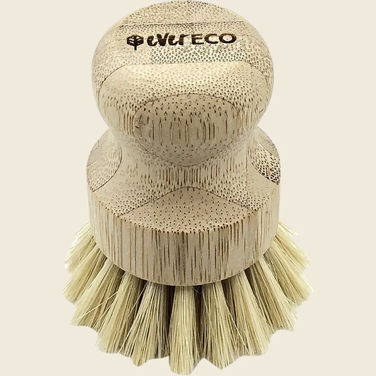 Ever Eco Veggie Scrubber Bamboo Handle, Sisal Bristles