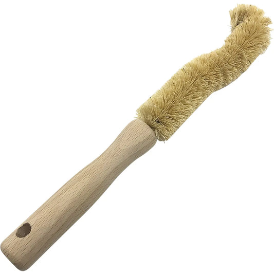 EVER ECO Bottle Brush Beech Wood Handle, Sisal Bristles x 1