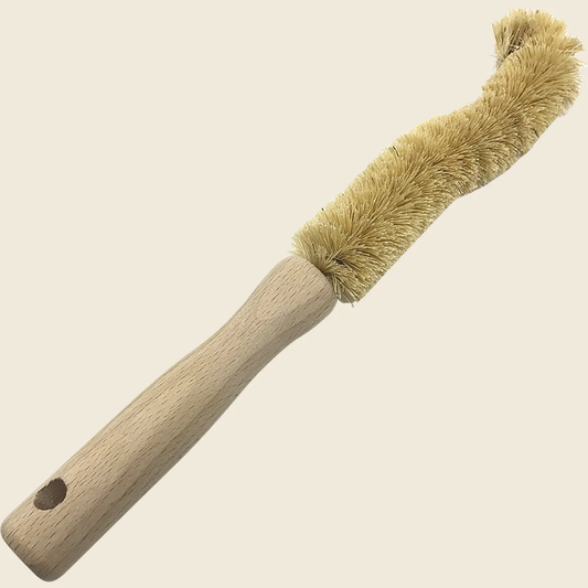 Ever Eco Bottle Brush Beech Wood Handle, Sisal Bristles