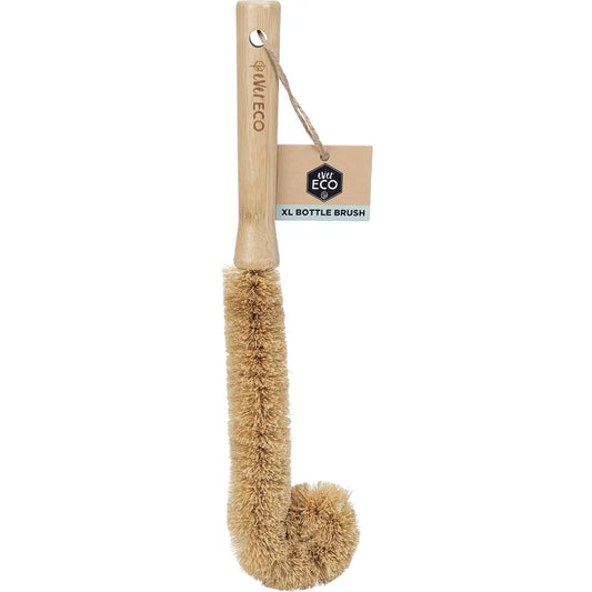 EVER ECO XL Bottle Brush Bamboo Handle, Coconut Bristles x 1