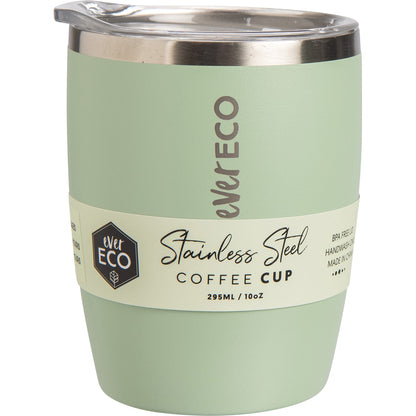 EVER ECO Insulated Coffee Cup Sage 1 x 295ml