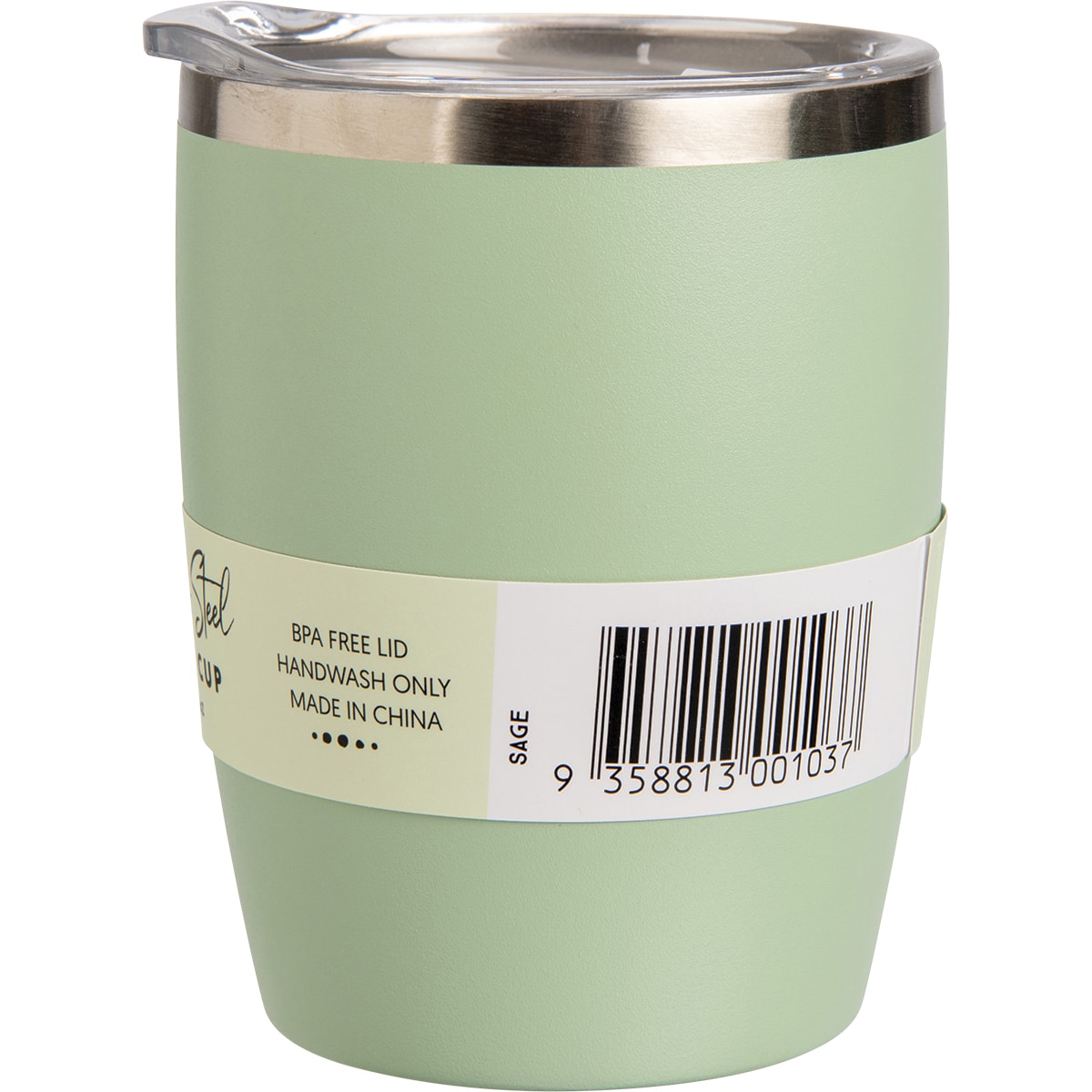 EVER ECO Insulated Coffee Cup Sage 1 x 295ml