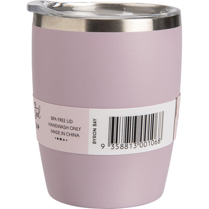 EVER ECO Insulated Coffee Cup Byron Bay Lilac 1 x 295ml
