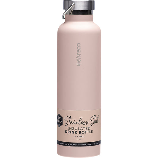 EVER ECO Insulated Stainless Steel Bottle Rose 1 x 1L