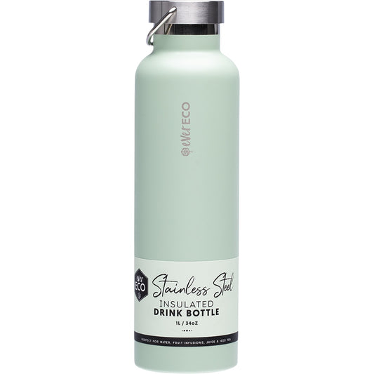 EVER ECO Insulated Stainless Steel Bottle Sage 1 x 1L