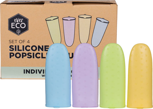 EVER ECO Silicone Popsicle Moulds 1 x 4pk