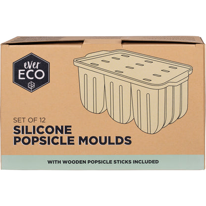 EVER ECO Silicone Popsicle Moulds Tray x 1