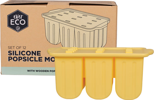 EVER ECO Silicone Popsicle Moulds Tray x 1