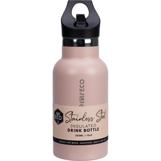 Ever Eco Insulated Stainless Steel Bottle Rose Sip Lid
