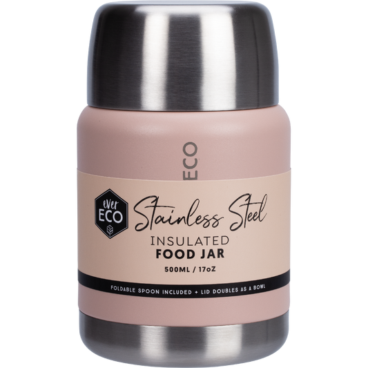 Ever Eco Insulated Stainless Steel Food Jar Rose