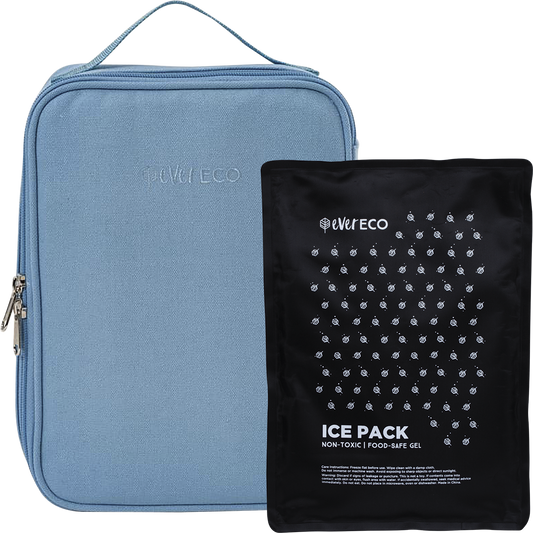 Ever Eco Insulated Lunch Bag with Ice Pack Cove