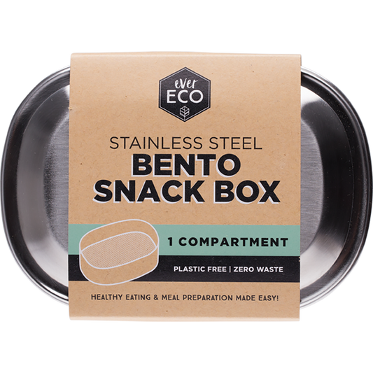 Ever Eco Stainless Steel Bento Snack Box 1 Compartment