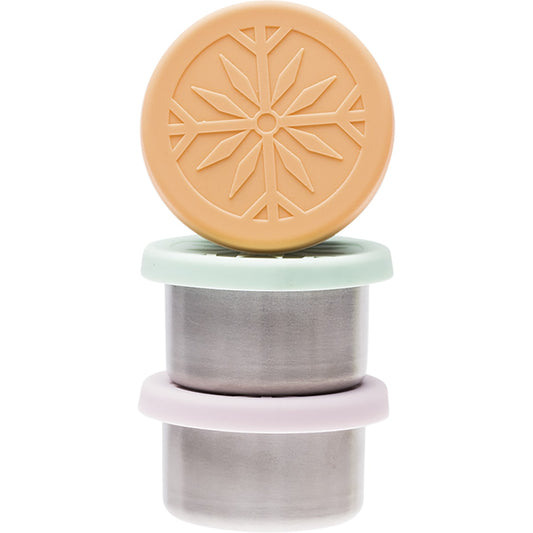 EVER ECO Stainless Steel Mini Containers Spring Pastel Set