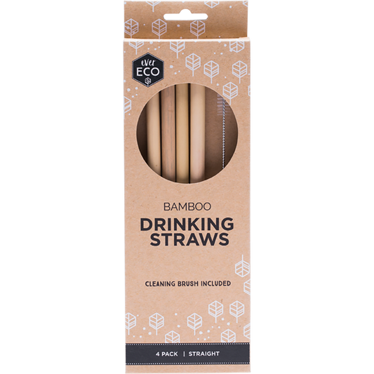 Ever Eco Bamboo Straws Straight