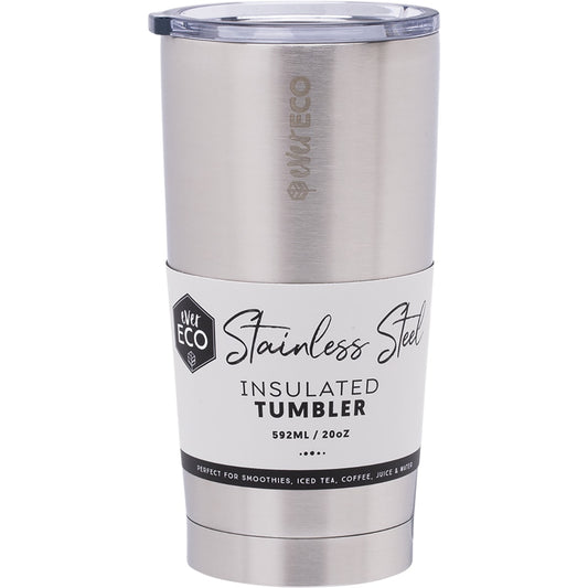 EVER ECO Insulated Tumbler Brushed Stainless Steel 1 x 592ml