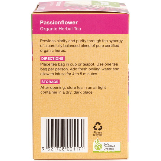 Planet Organic Passionflower Herbal Tea Bags