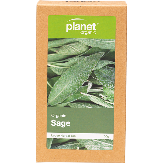 Planet Organic Sage Herbal Loose Leaf Tea