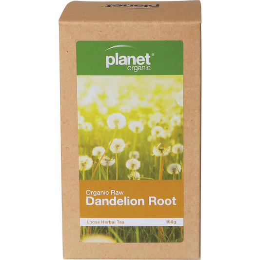 Planet Organic Raw Dandelion Root Herbal Loose Leaf Tea
