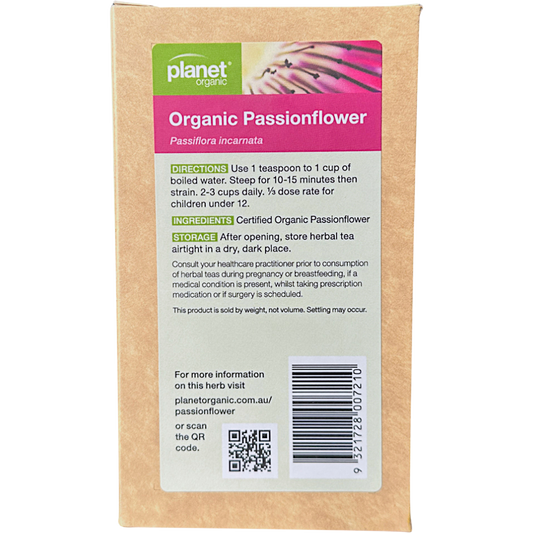Planet Organic Passionflower Herbal Loose Leaf Tea