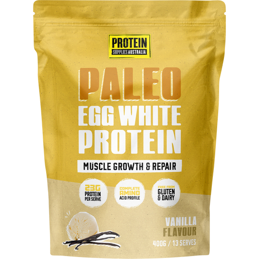 Protein Supplies Australia Paleo Egg White Protein Vanilla
