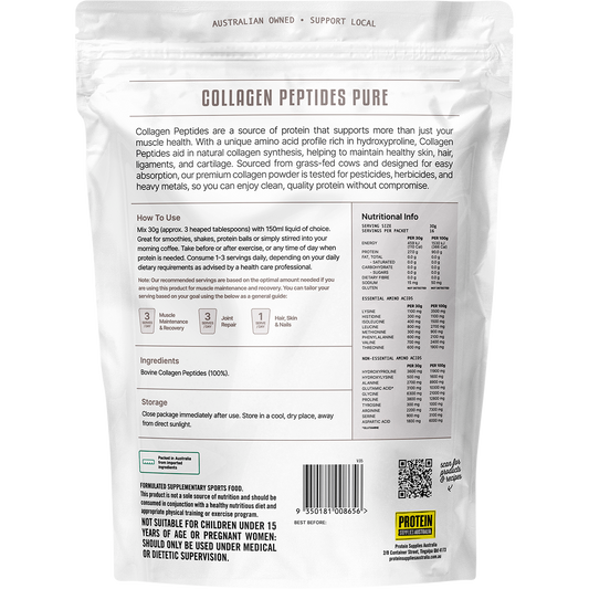Protein Supplies Australia Collagen Peptides Pure Unflavoured
