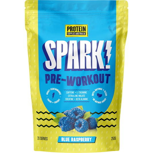 Protein Supplies Australia Spark Pre Workout Blue Raspberry