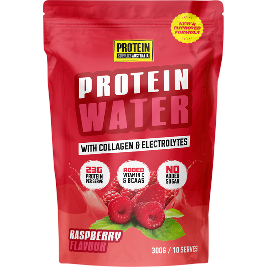 Protein Supplies Australia Protein Water with Collagen & Electrolytes Raspberry