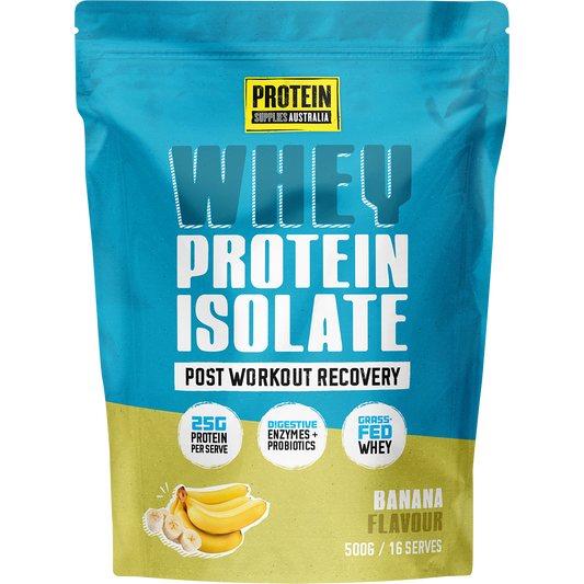 Protein Supplies Australia WPI Whey Protein Isolate Banana