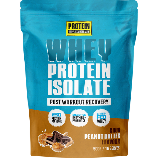 Protein Supplies Australia WPI Whey Protein Isolate Choc Peanut Butter