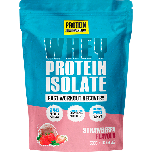 Protein Supplies Australia WPI Whey Protein Isolate Strawberry