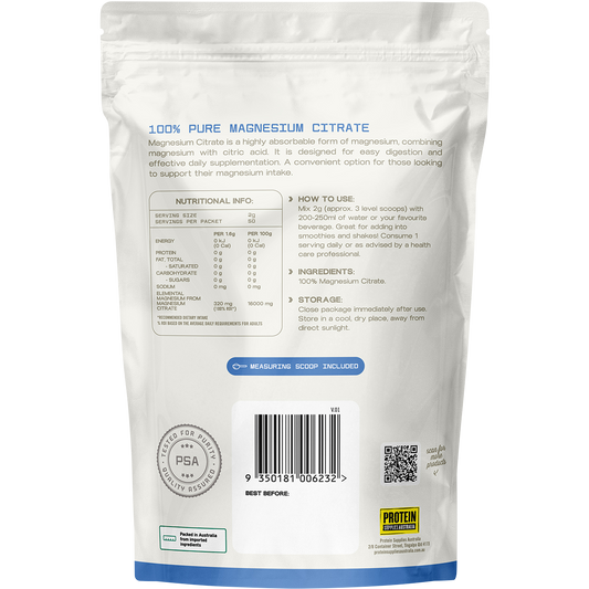 Protein Supplies Australia Magnesium Citrate