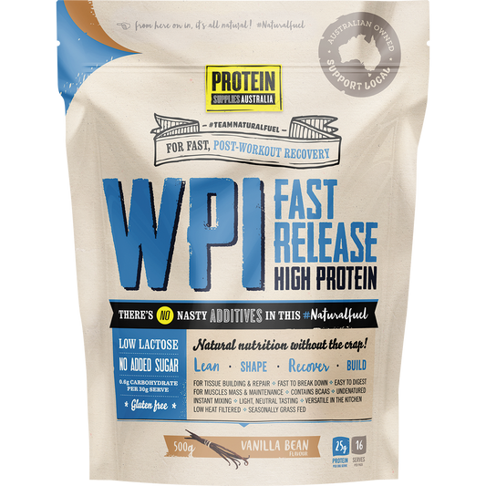 Protein Supplies Australia WPI Whey Protein Isolate Vanilla