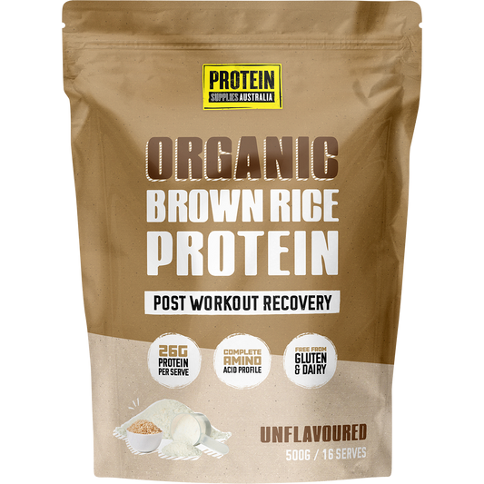 Protein Supplies Australia Organic Brown Rice Protein Unflavoured