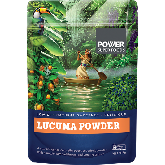 Power Super Foods Lucuma Powder Certified Organic