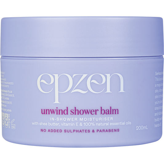 Epzen Unwind Shower Balm In-Shower Moisturiser