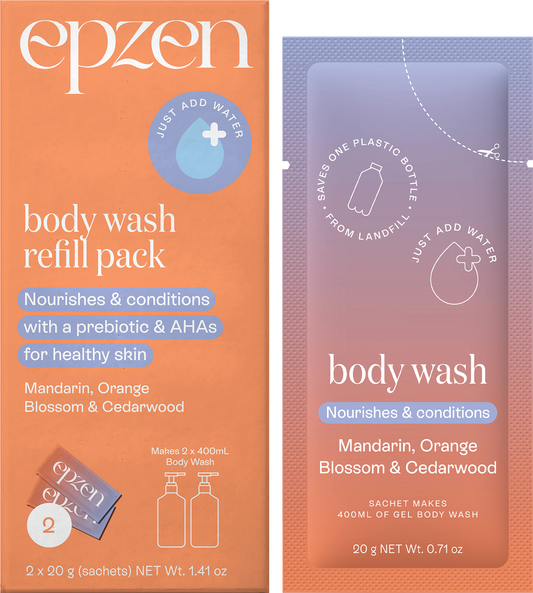 Epzen Body Wash Refill Pack Mandarin OrangeBlossom & Cedarwood