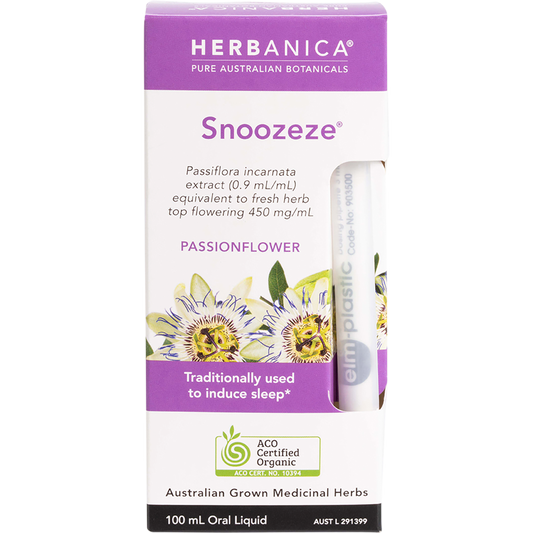 PPC Herbs Herbanica Herbal Tincture Snoozeze Passionflower