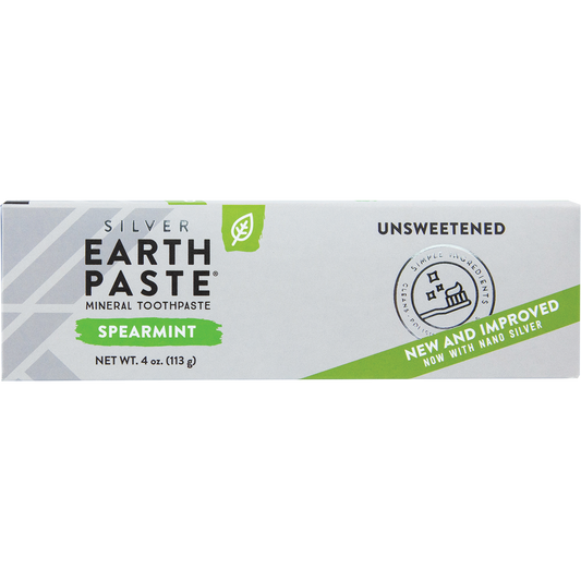 Redmond Earthpaste Toothpaste with Silver Spearmint