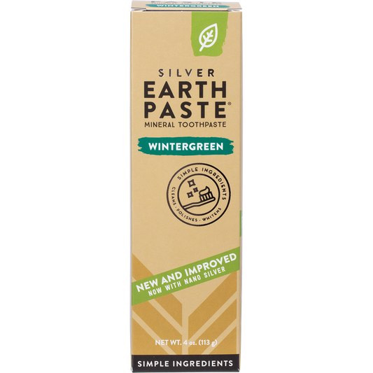 Redmond Earthpaste Toothpaste with Silver Wintergreen