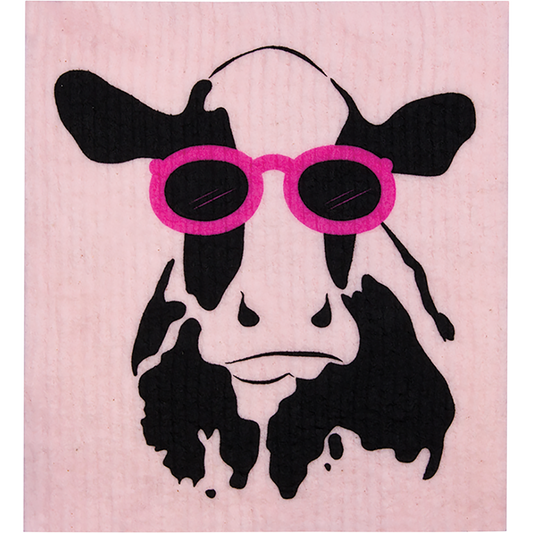 Retrokitchen 100% Compostable Sponge Cloth Cow