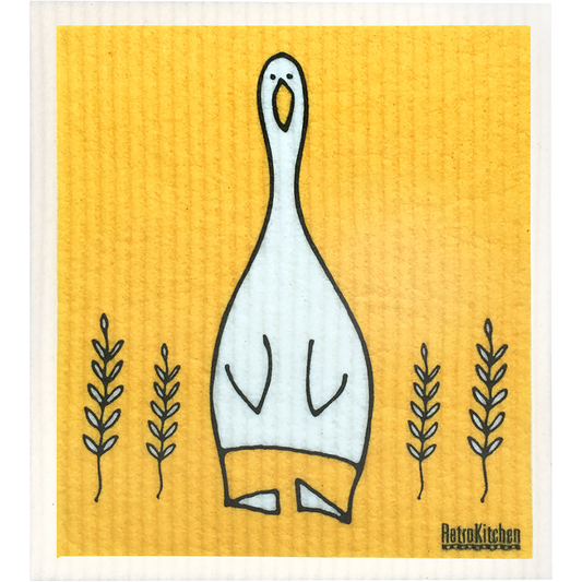 Retrokitchen 100% Compostable Sponge Cloth Duck