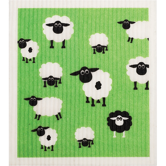 Retrokitchen 100% Compostable Sponge Cloth Sheep