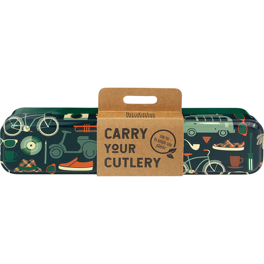 Retrokitchen Retro Man Stainless Steel Cutlery Set