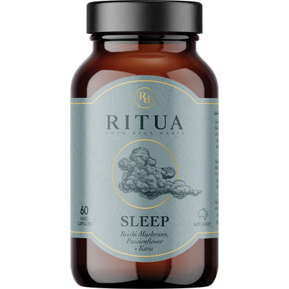 RITUA SLEEP Reishi Mushroom Passionflower Kava 1 x 60 Caps