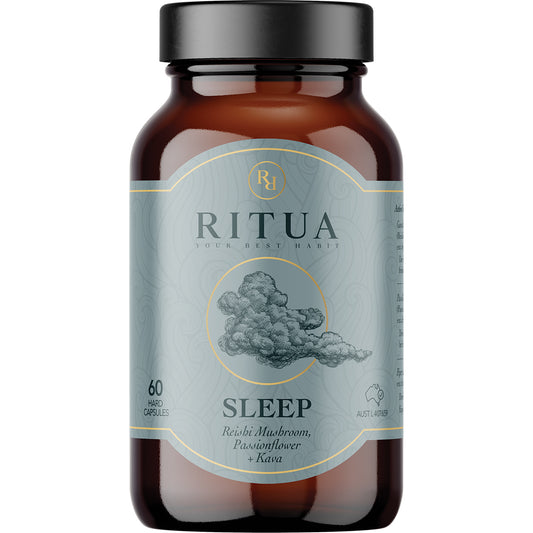 RITUA SLEEP Reishi Mushroom Passionflower Kava 1 x 60 Caps