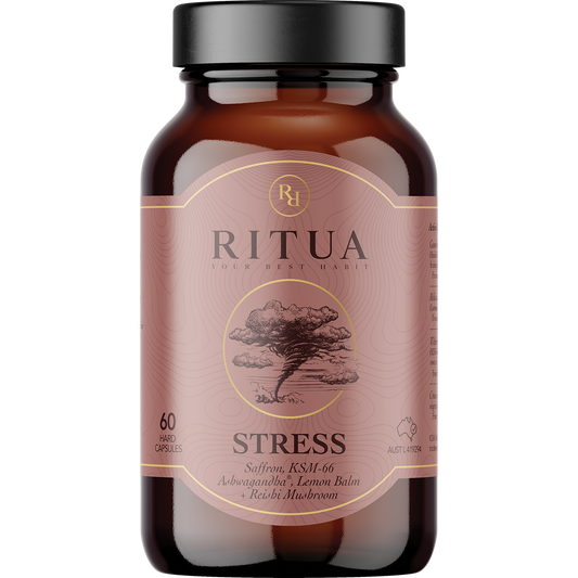 Ritua STRESS Saffron Ashwagandha LemonBalm Reishi