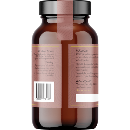 Ritua STRESS Saffron Ashwagandha LemonBalm Reishi