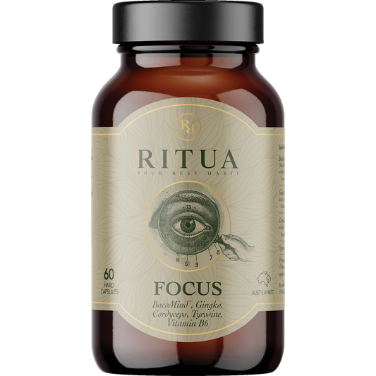 Ritua FOCUS BacoMind Ginko Cordyceps Tyrosine B6